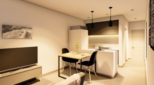 Interior: living comedor