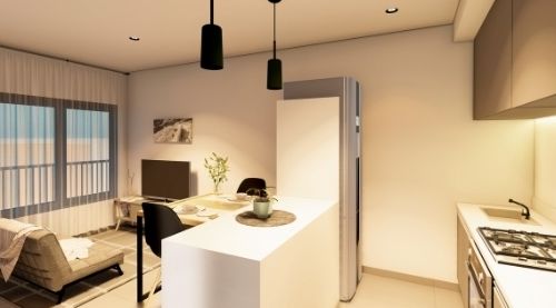 Interior: cocina integrada