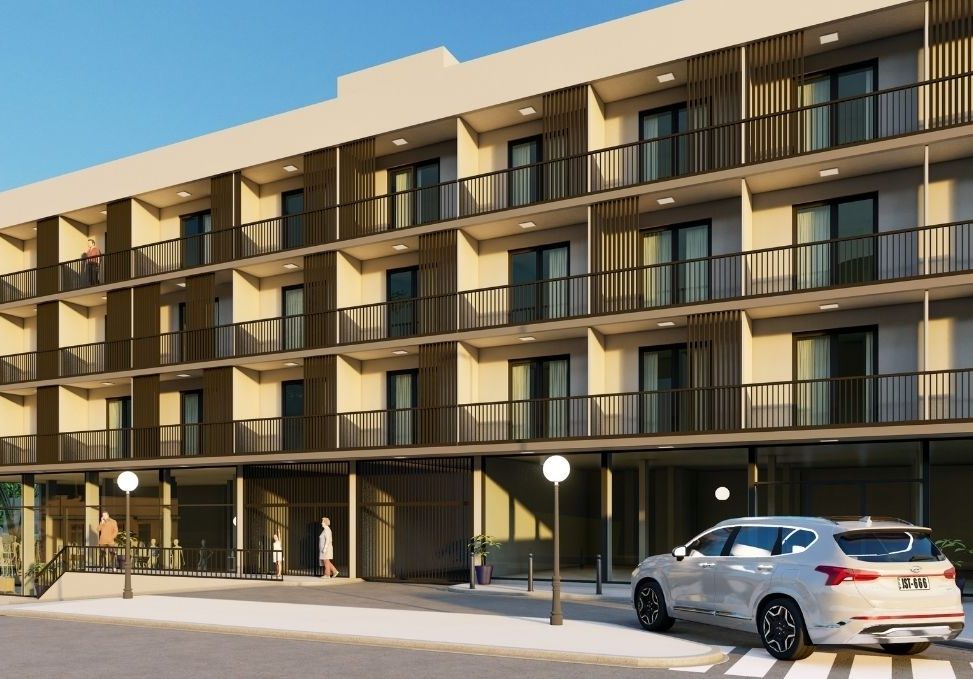 Render de la fachada de Ruka UNO